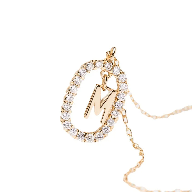 Charm High Quality First Name Initial Pendant