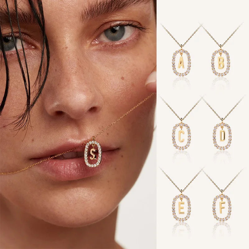 Charm High Quality First Name Initial Pendant