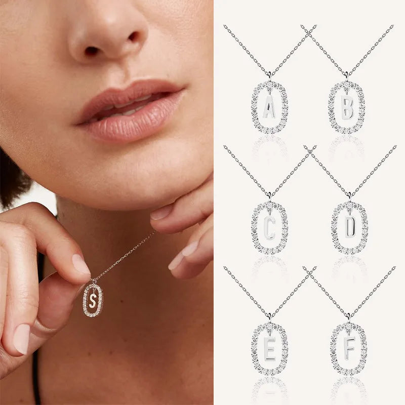 Charm High Quality First Name Initial Pendant