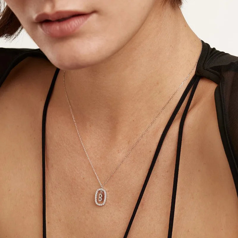 Charm High Quality First Name Initial Pendant